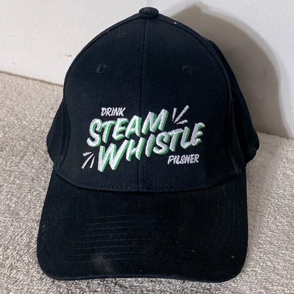 Steam Whistle Black Ball Cap S/M - Picture 1 of 10